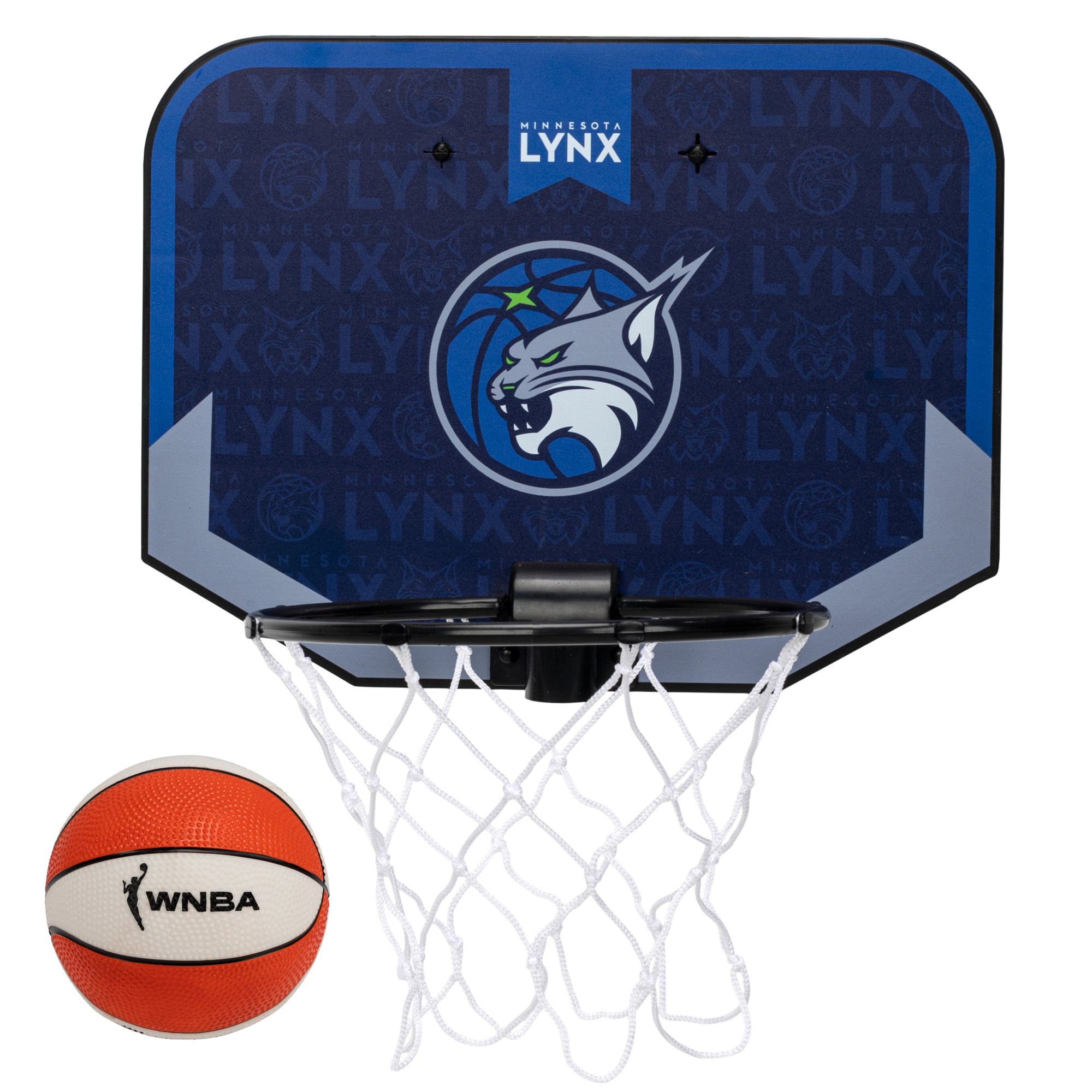 Franklin Sports Minnesota Lynx Mini Over-the-Door Basketball Hoop Set