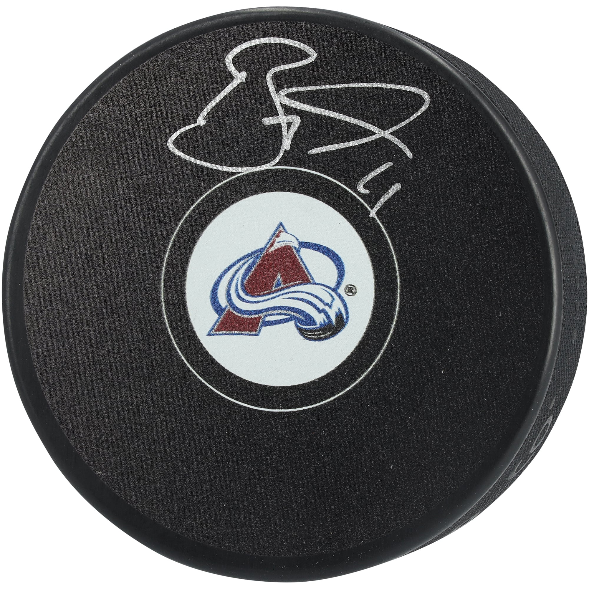 Brock Nelson Colorado Avalanche Autographed Hockey Puck