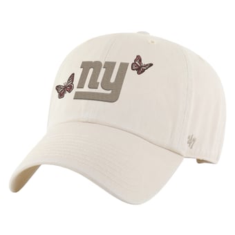 Women's '47 Natural New York Giants Icon Clean Up Adjustable Hat