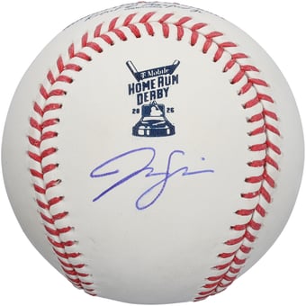 Jac Caglianone Kansas City Royals Autographed 2026 MLB Home Run Derby Logo Baseball