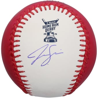 Jac Caglianone Kansas City Royals Autographed 2026 MLB Home Run Derby Moneyball Baseball
