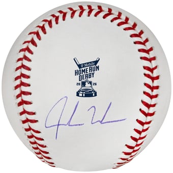 Jordan Walker St. Louis Cardinals Autographed 2026 MLB Home Run Derby Logo Baseball