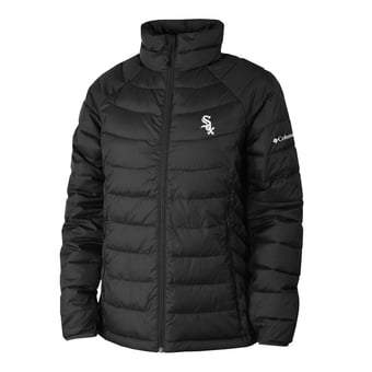 Women's Columbia Black Chicago White Sox Powder Lite II Full-Zip Jacket