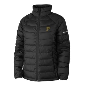 Women's Columbia Black Pittsburgh Pirates Powder Lite II Full-Zip Jacket