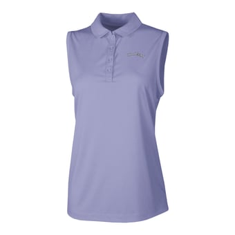 Women's Columbia Purple Colorado Rockies  Ace Flair Sleeveless Tank Polo