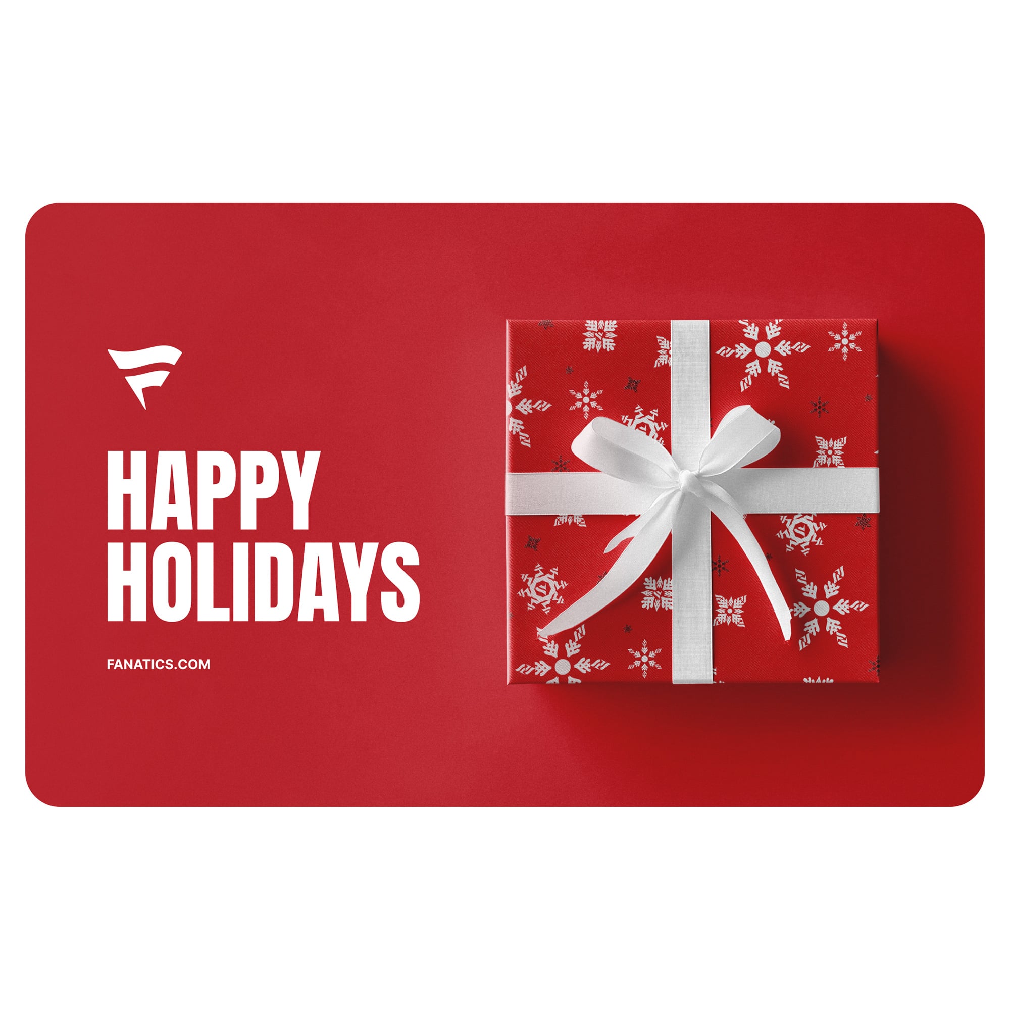 Fanatics Red Holiday Gift Card ($10-$500)