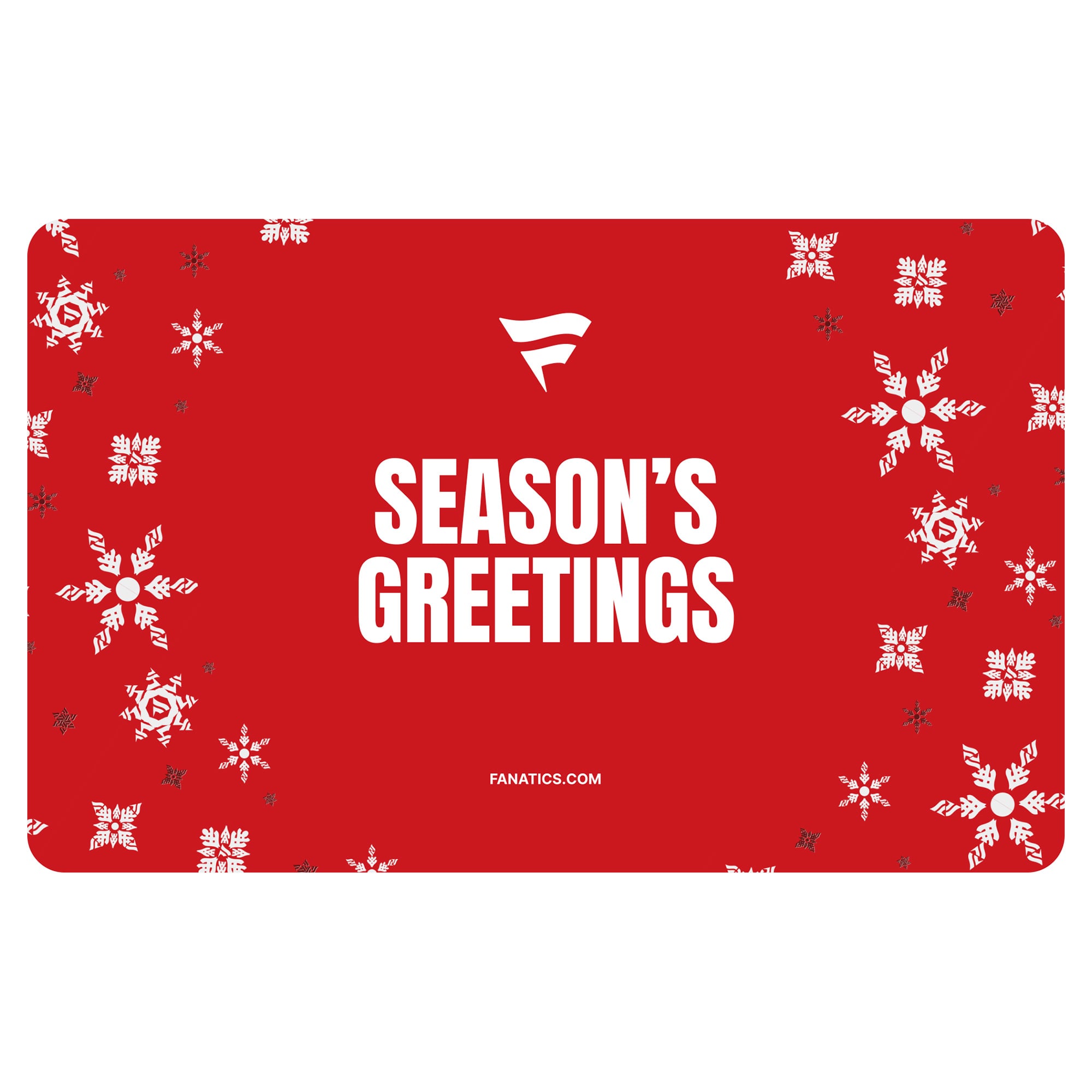 Fanatics Red Seasons Gift Card ($10-$500)