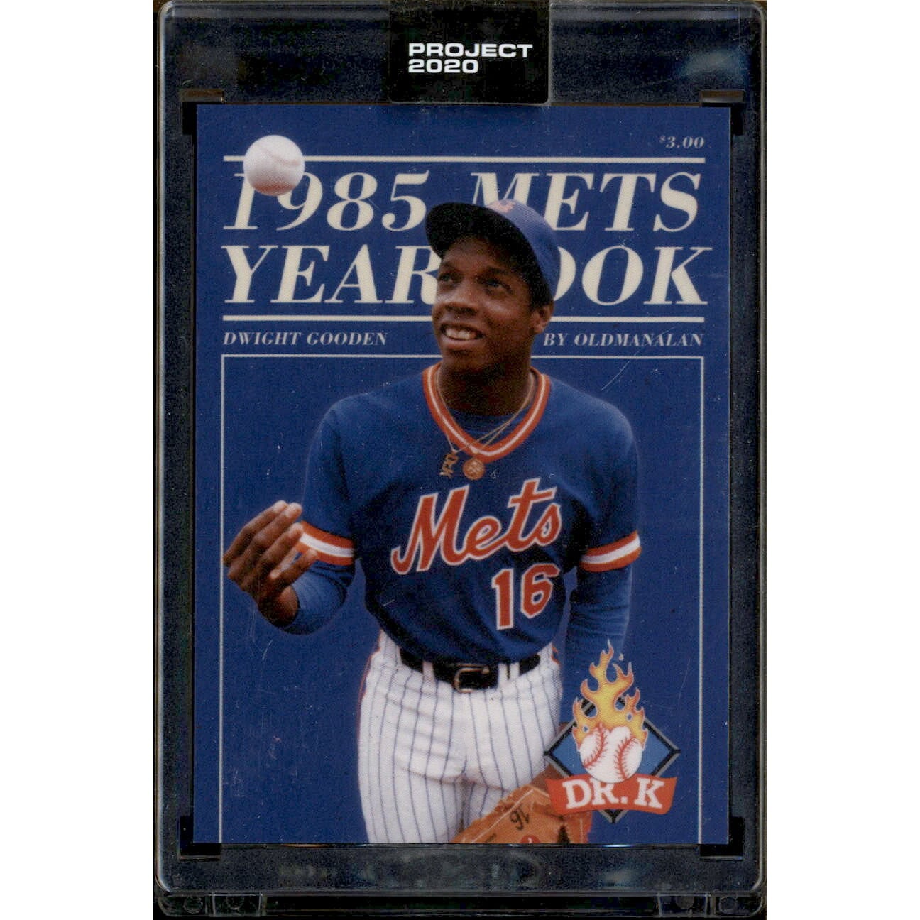 2020 Topps Project 2020 #284 Dwight Gooden/1995*/Oldmanalan. rookie card picture