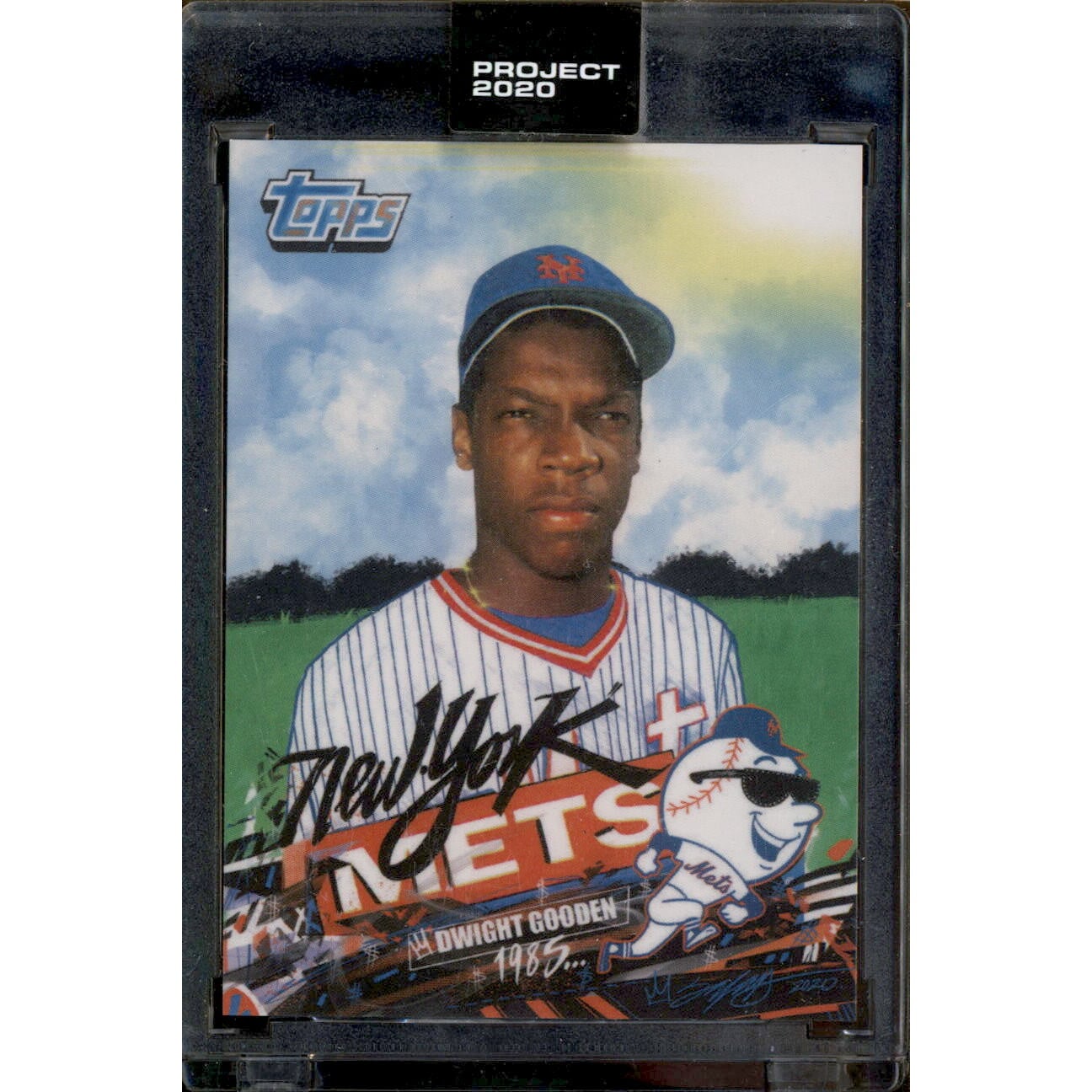2020 Topps Project 2020 #324 Dwight Gooden/1692*/King Saladeen. rookie card picture
