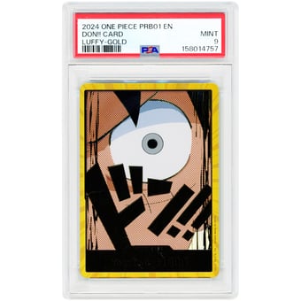 Luffy Don!! 2024 One Piece PRB01 The Best Japanese Rare #NNO PSA Authenticated 10 Card