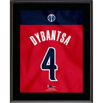 AJ Dybantsa Washington Wizards 10.5" x 13" Jersey Number Sublimated Player Plaque