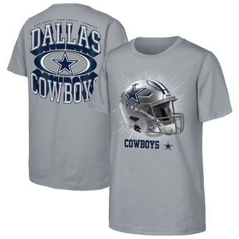 Youth Outerstuff Silver Dallas Cowboys Winning Mentality T-Shirt