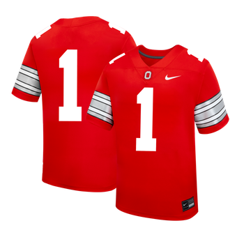 Preschool Nike  Scarlet Ohio State Buckeyes  Replica Football Jersey