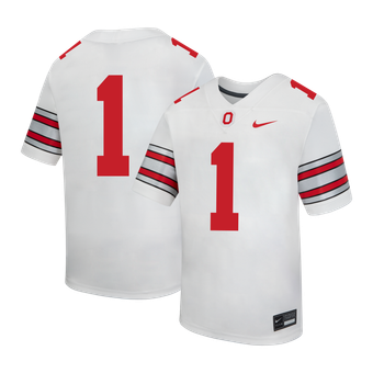 Preschool Nike  White Ohio State Buckeyes  Replica Football Jersey