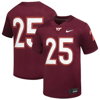 Preschool Nike  Maroon Virginia Tech Hokies  Replica Football Jersey