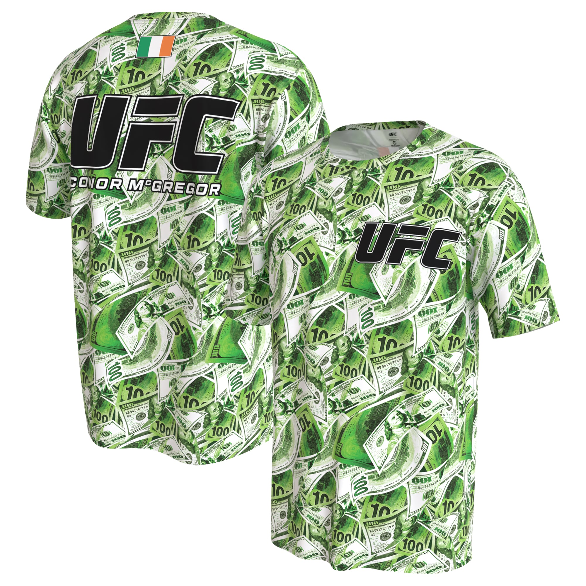Youth ProSphere  Green Conor McGregor Money T-Shirt