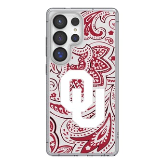Keyscaper Oklahoma Sooners Paisley Galaxy Clear Case