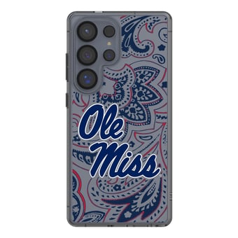 Keyscaper Ole Miss Rebels Paisley Galaxy Clear Case