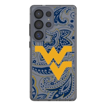 Keyscaper West Virginia Mountaineers Paisley Galaxy Clear Case