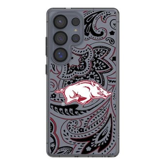 Keyscaper Arkansas Razorbacks Paisley Galaxy Clear Case