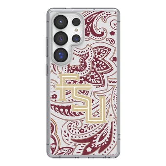 Keyscaper Florida State Seminoles Paisley Galaxy Clear Case