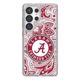 Keyscaper Alabama Crimson Tide Paisley Galaxy Clear Case