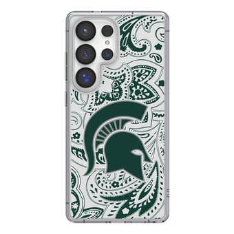 Keyscaper Michigan State Spartans Paisley Galaxy Clear Case