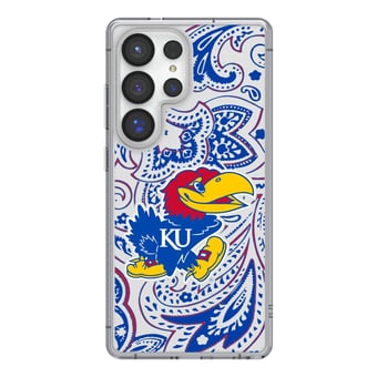 Keyscaper Kansas Jayhawks Paisley Galaxy Clear Case