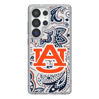 Keyscaper Auburn Tigers Paisley Galaxy Clear Case