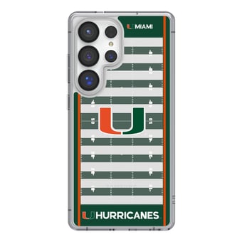 Keyscaper Miami Hurricanes Field Galaxy Clear Case