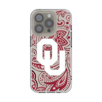 Keyscaper Oklahoma Sooners Paisley iPhone Clear Case