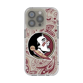Keyscaper Florida State Seminoles Paisley iPhone Clear Case