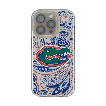 Keyscaper Florida Gators Paisley iPhone Clear Case