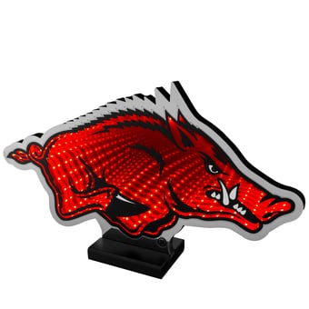 Arkansas Razorbacks LED Infinity Logo Light