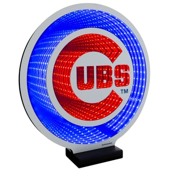 Chicago Cubs LED Infinity Logo Light