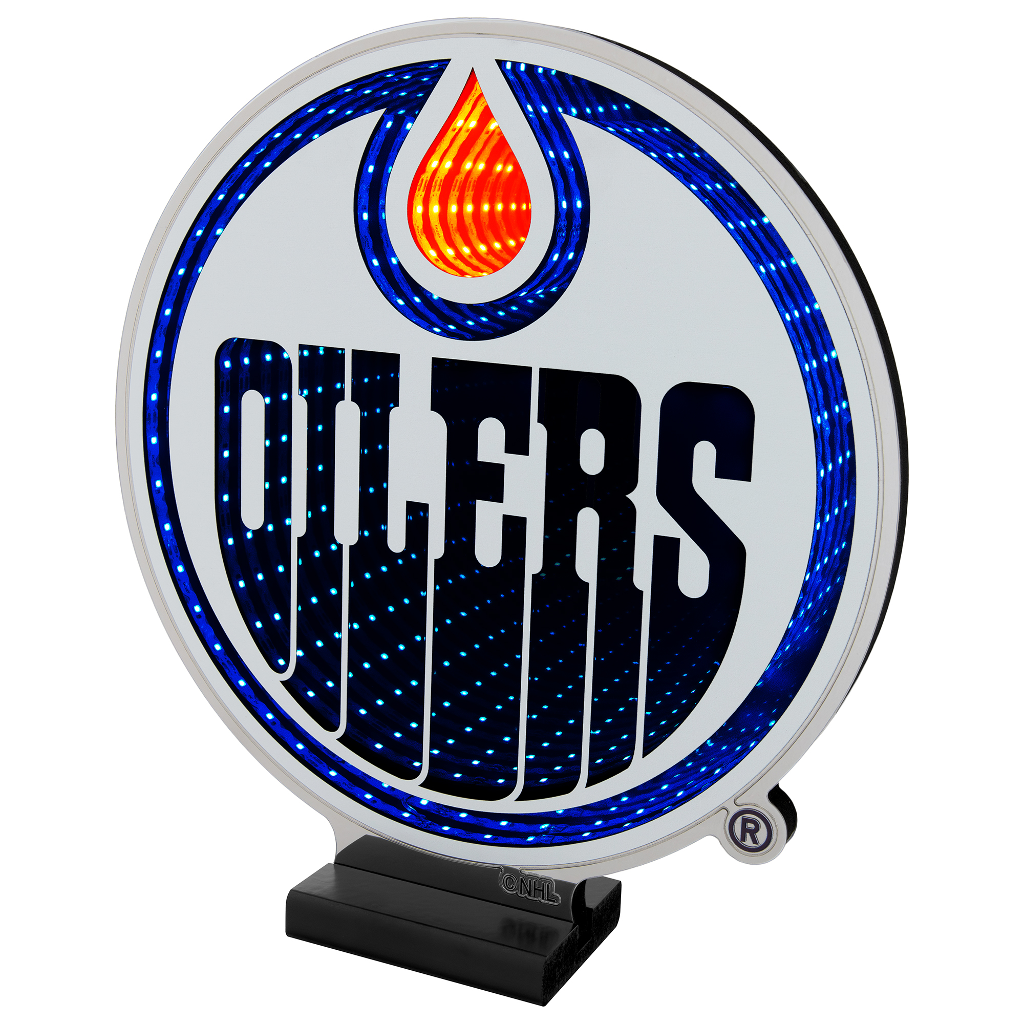 Edmonton Oilers LED Infinity Logo Light