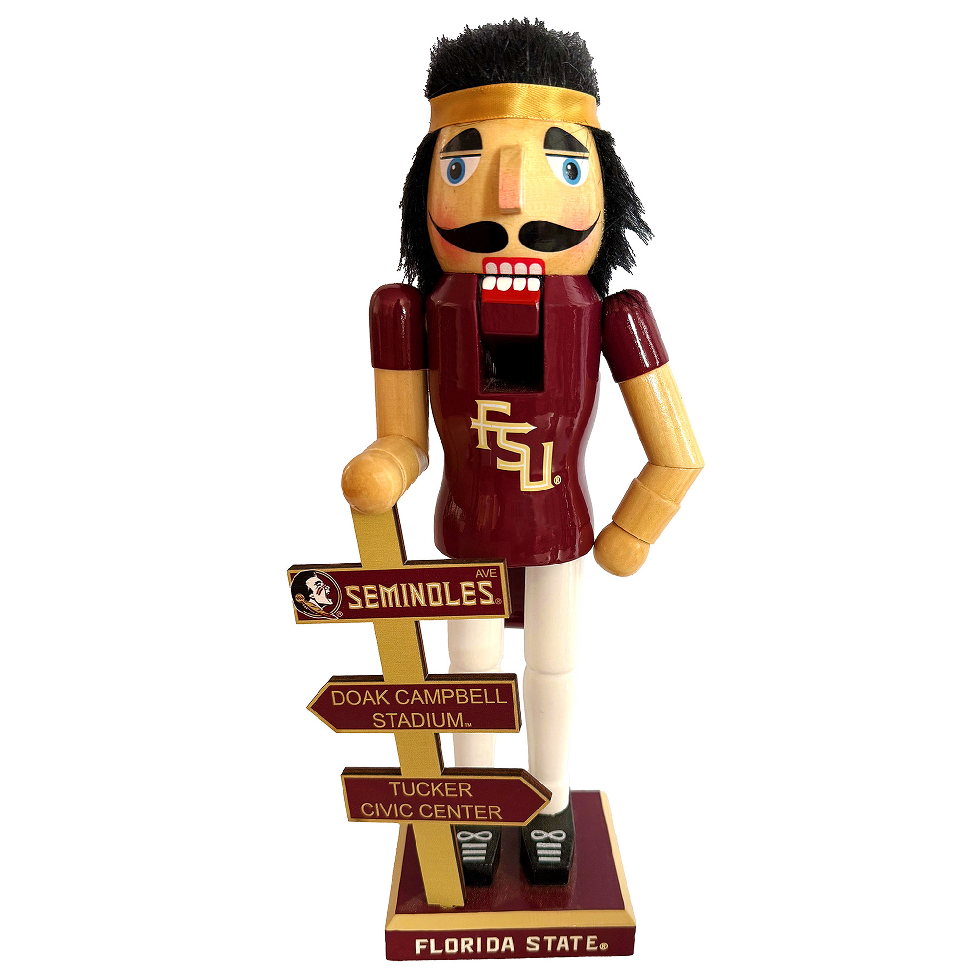 Florida State Seminoles 12" Mascot Nutcracker
