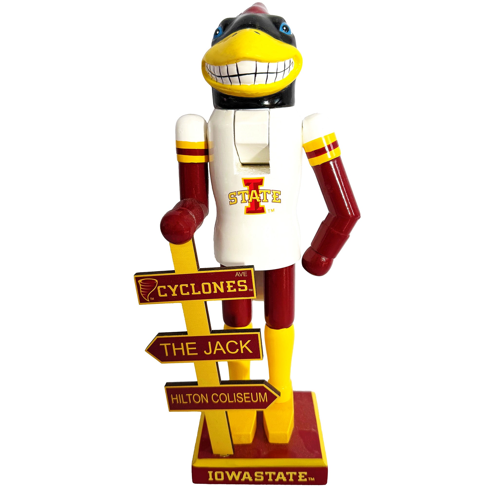 Iowa State Cyclones 12" Mascot Nutcracker