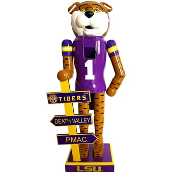 "LSU Tigers 12"" Mascot Nutcracker"