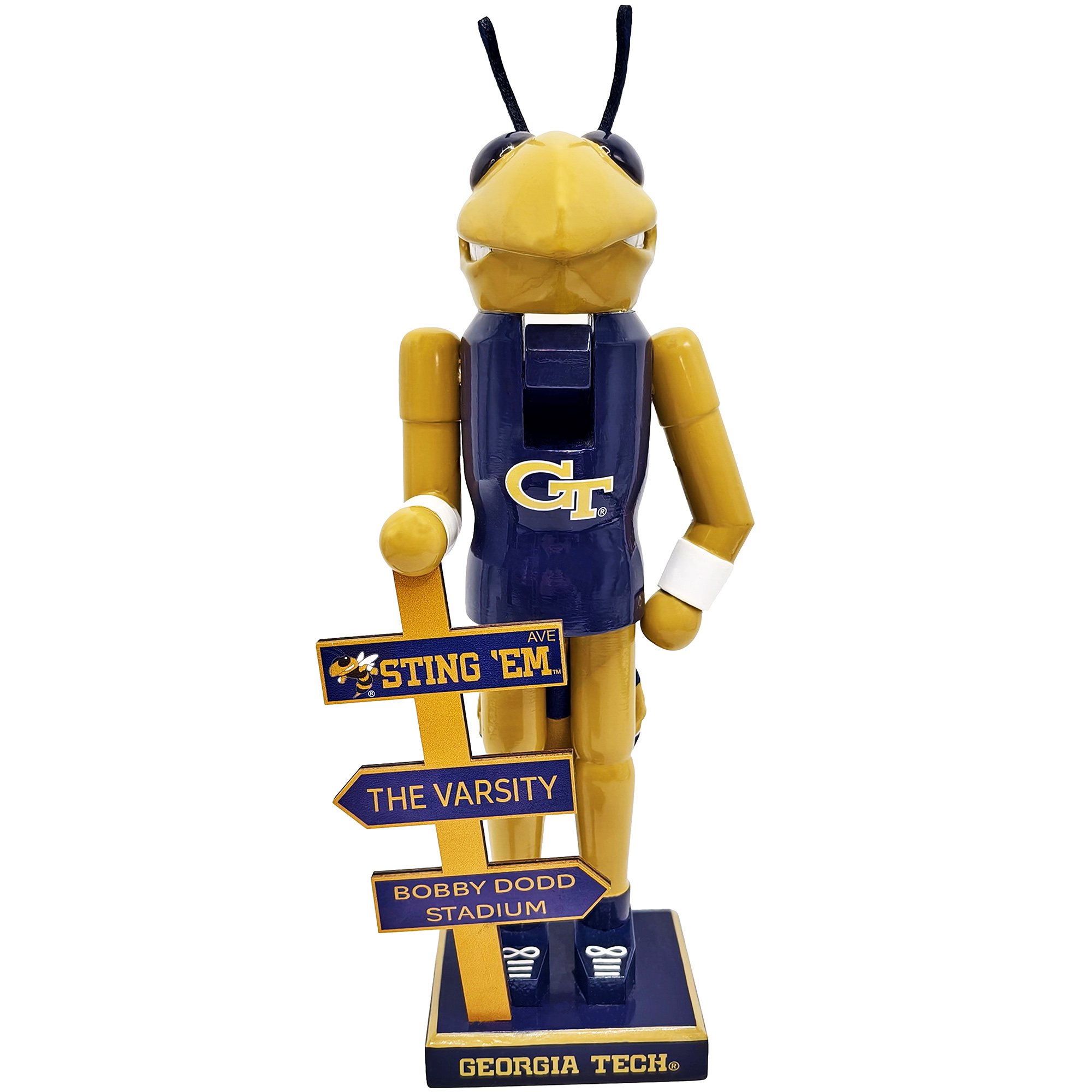 Georgia Tech Yellow Jackets 12" Mascot Nutcracker