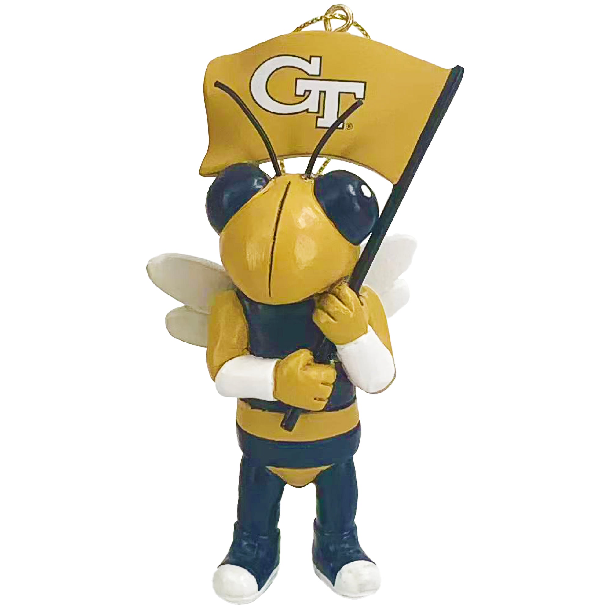Georgia Tech Yellow Jackets 4" Mascot Ornament