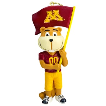 Minnesota Golden Gophers 4" Mascot Ornament
