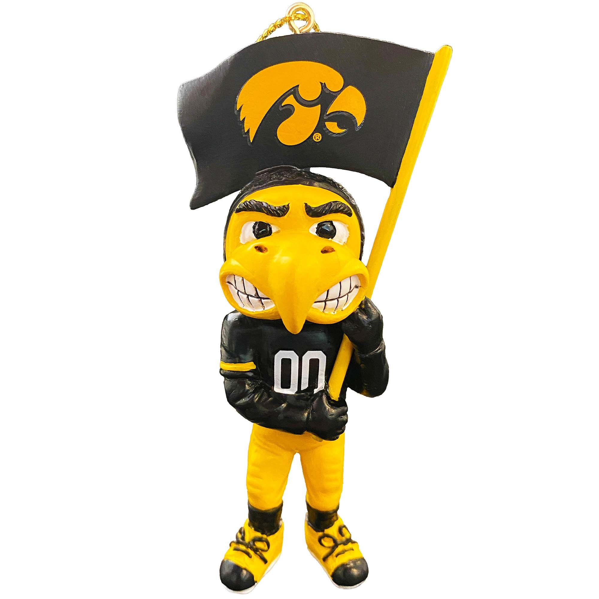Iowa Hawkeyes 4" Mascot Ornament