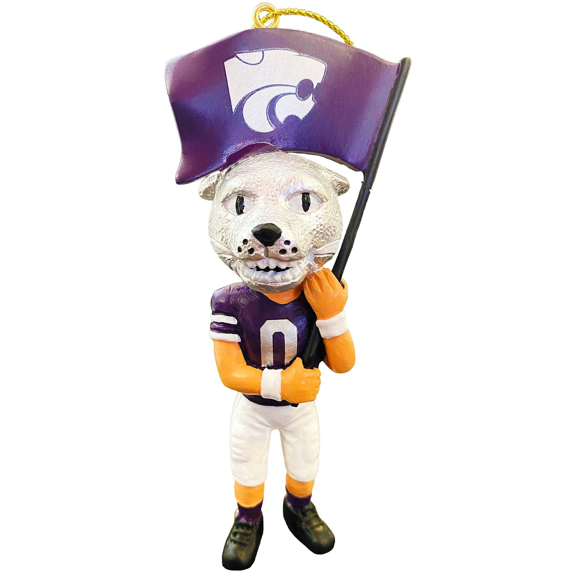 Kansas State Wildcats 4" Mascot Ornament
