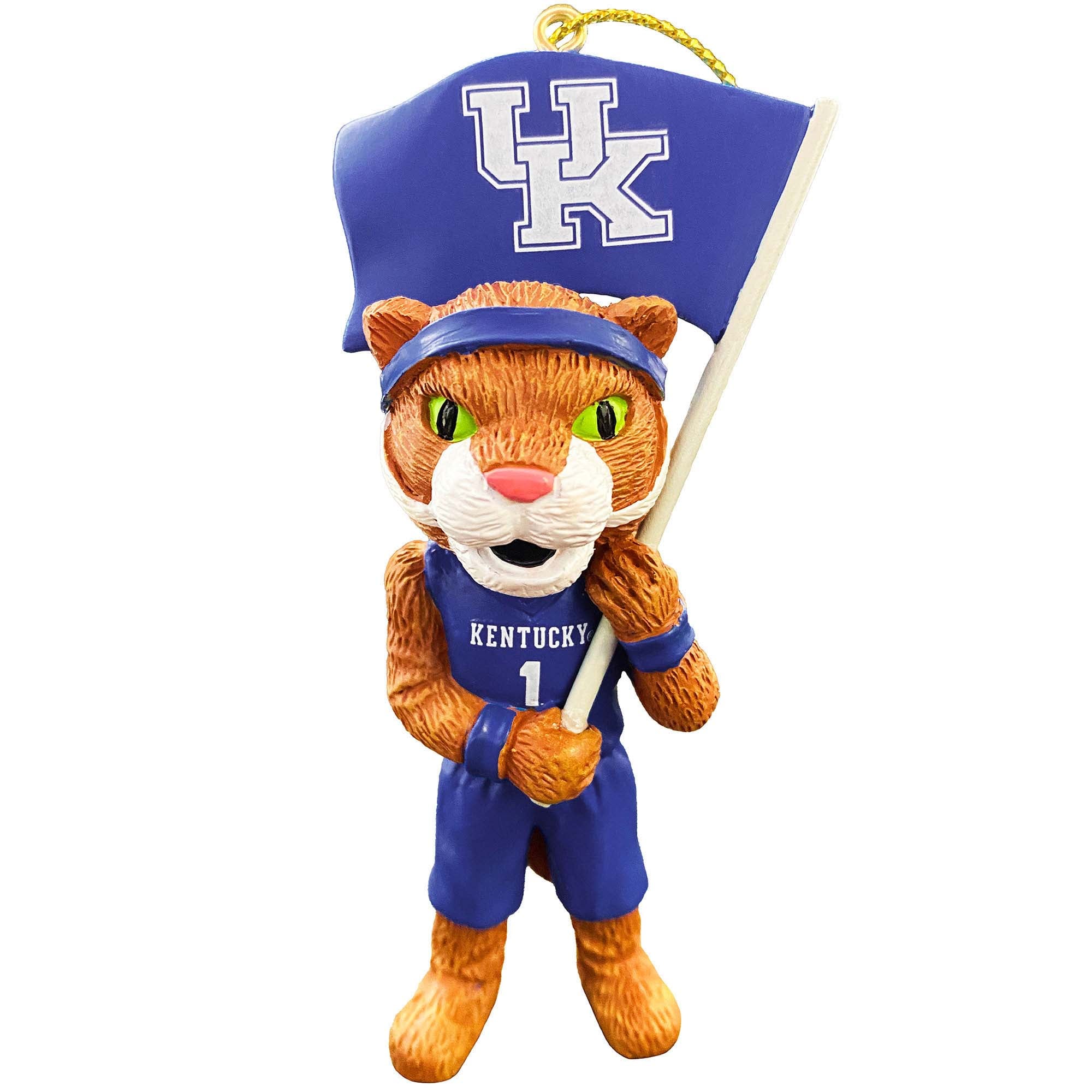 Kentucky Wildcats 4" Mascot Ornament