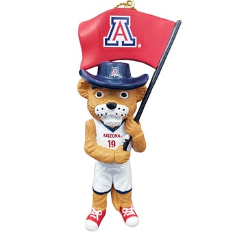 Arizona Wildcats 4" Mascot Ornament