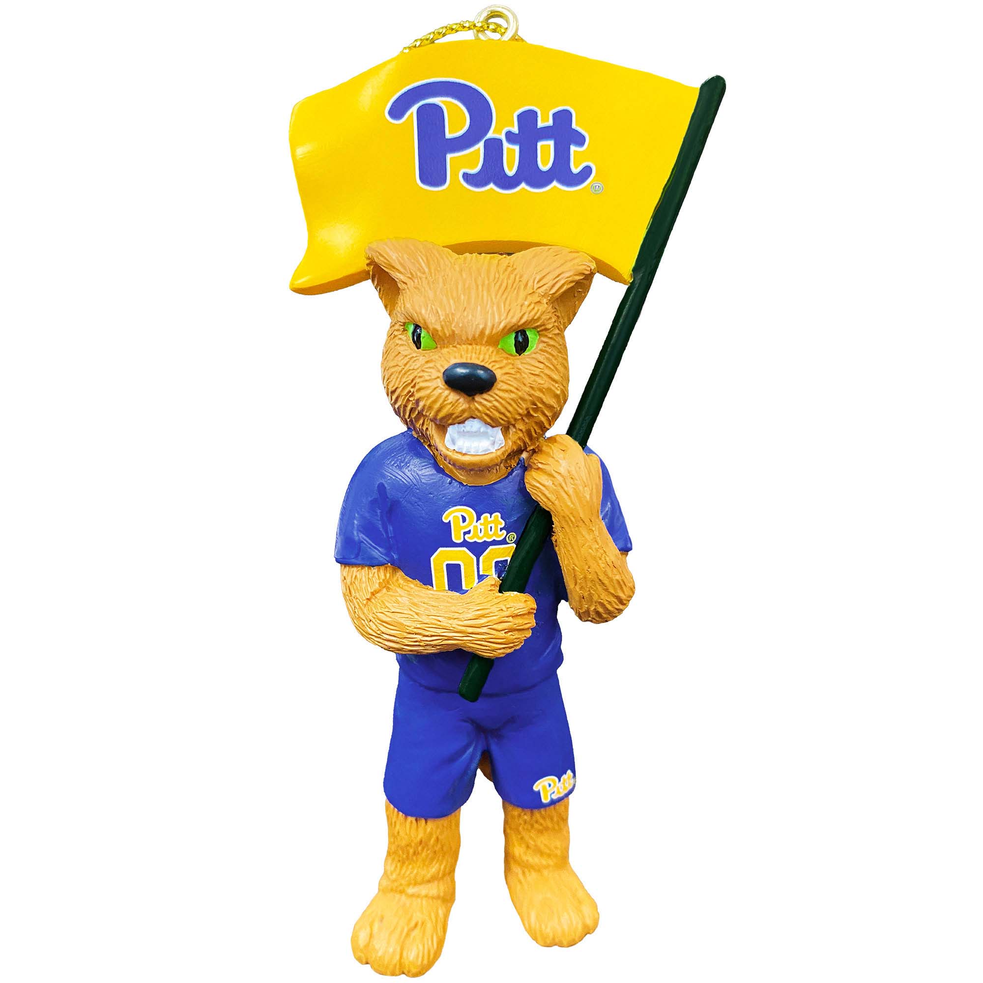 Pitt Panthers 4" Mascot Ornament