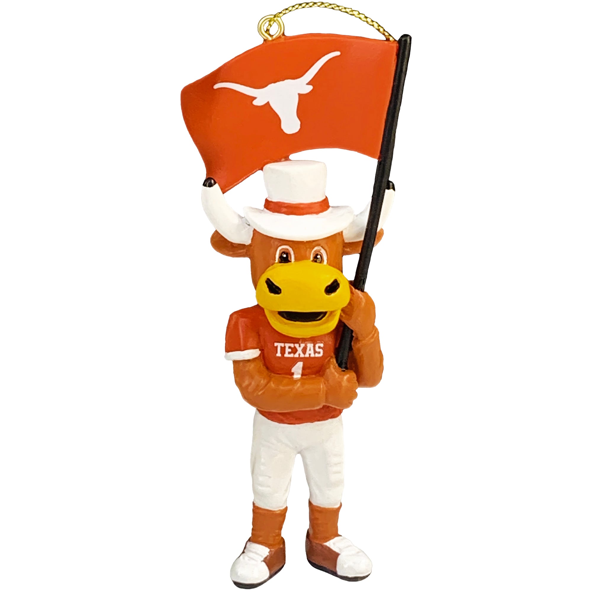 Texas Longhorns 4" Mascot Ornament