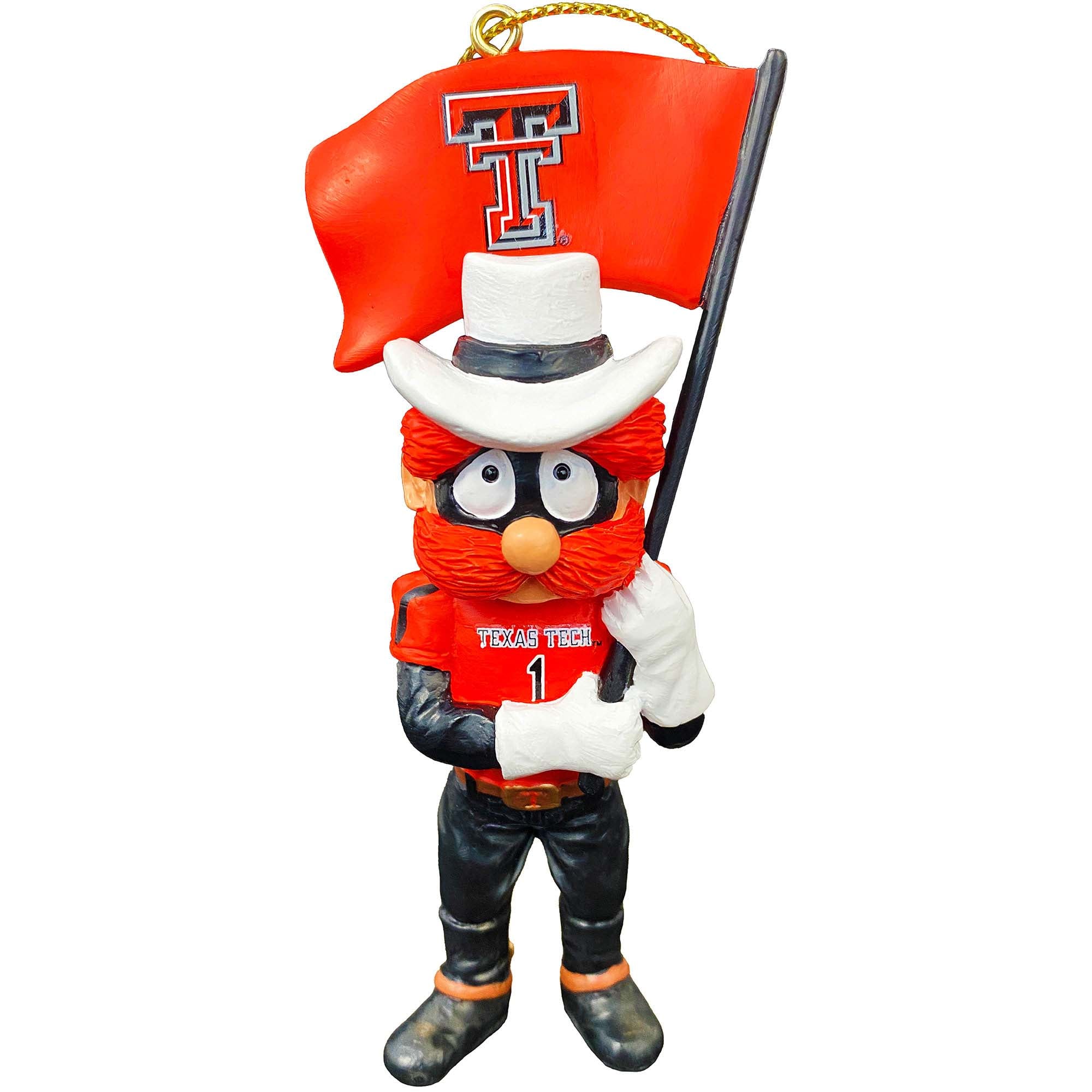 Texas Tech Red Raiders 4" Mascot Ornament