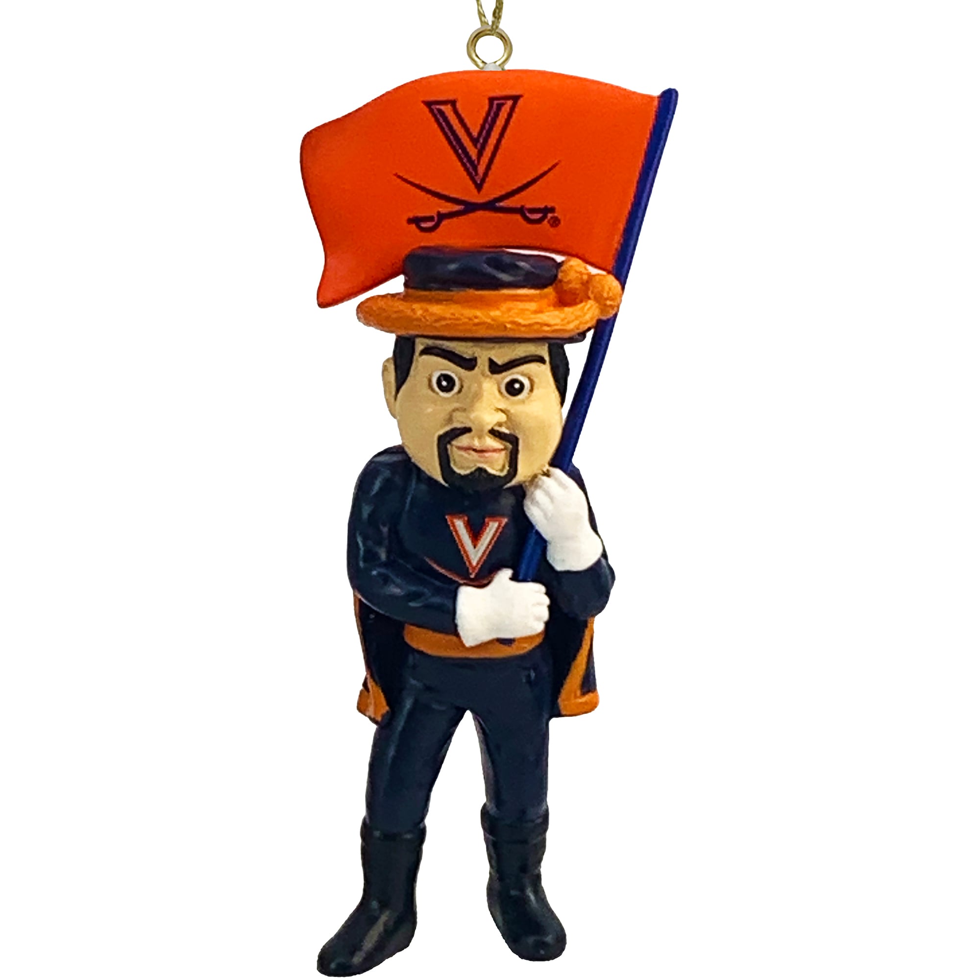 Virginia Cavaliers 4" Mascot Ornament